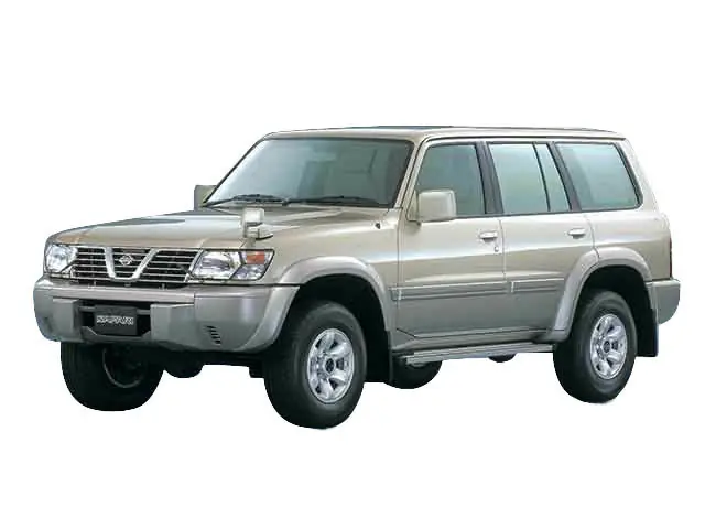 Nissan Safari (WGY61, VRGY61, WTY61) 3 поколение, рестайлинг, джип/suv 5 дв. (09.1999 - 10.2002)